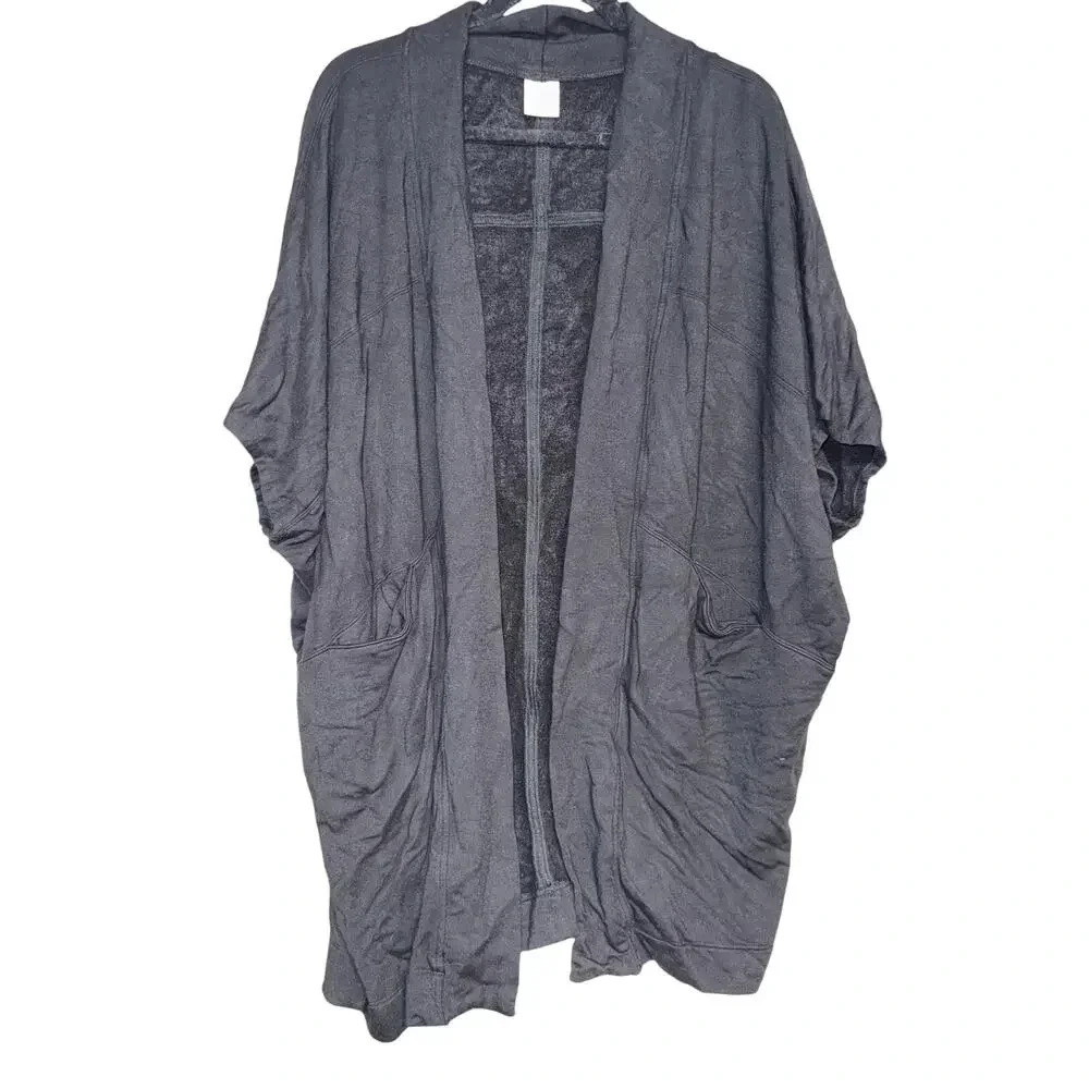 SOMA size L/XL black cozy cardigan